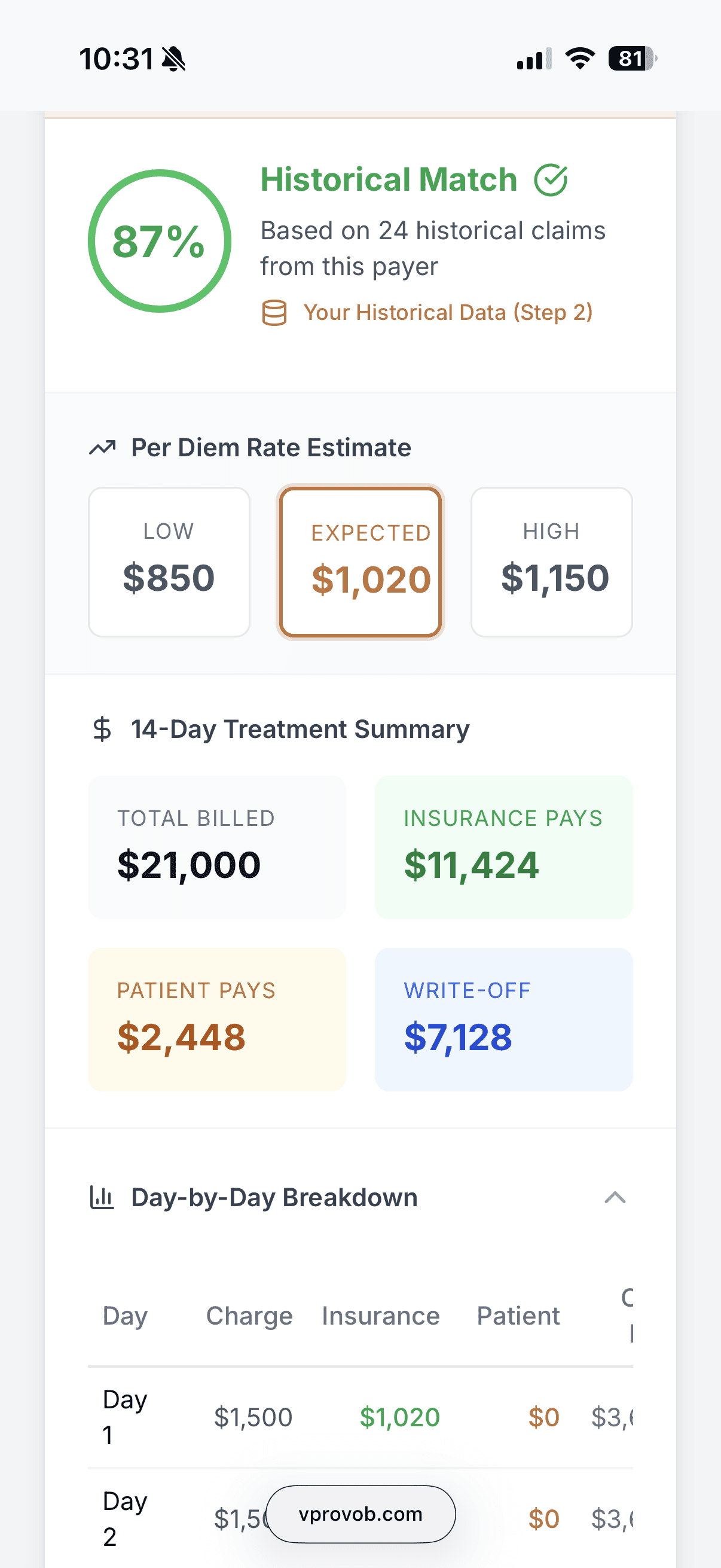 VProGo Calculator Mobile